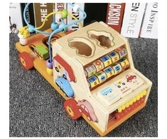 Wooden car sorter Kruzzel 22652