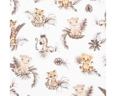 Medvilninė lovytė medvilnė New Baby Safari 120x60 cm