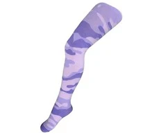 Medvilninės pėdkelnės New Baby su kamufliažiniu raštu šviesiai rožinė-violetinė, dydis 104 (3-4m), 104 (3-4 metai)