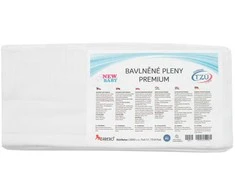 Medvilninės sauskelnės NEW BABY 80x80 cm PREMIUM 10 vnt