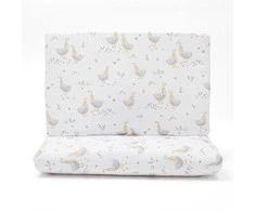 Medvilninis lovelės rinkinys su įdaru New Baby Goose 90x120cm