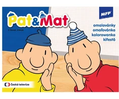 Dėlionė MFP Pat ir Mat spalvinimo puslapiai