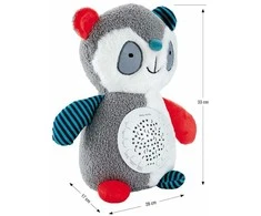 Milly Mally pliušinis pandos miegamasis su projektoriumi