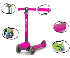 Milly Mally Scooter Boogie rožinė