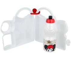 Minnie Mouse - Pietų dėžutės ir vandens buteliuko 400 ml rinkinys