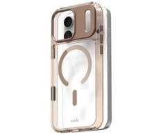 „Moshi iGlaze MagSafe“ dėklas „iPhone 17 Pro Max“ (tamsiai bronzinis)