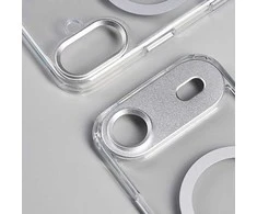 „Moshi iGlaze MagSafe“ dėklas iPhone 17 (sidabrinis)