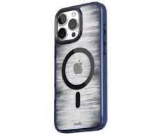 Moshi iGlaze MagSafe – dėklas, skirtas iPhone 16 Pro (Dusk Indigo)