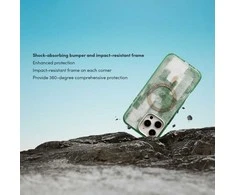 Moshi iGlaze MagSafe – dėklas, skirtas iPhone 16 Pro Max (Mit Baltas)