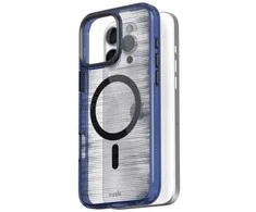 Moshi iGlaze MagSafe – dėklas, skirtas iPhone 16 Pro Max (Dusk Indigo)