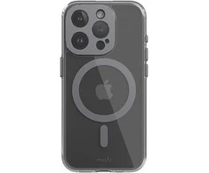 Moshi iGlaze MagSafe – dėklas, skirtas iPhone 15 Pro (meteorito pilka)
