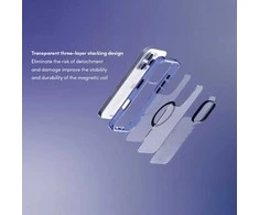 Moshi iGlaze MagSafe – dėklas, skirtas iPhone 16 Pro Max (saulės apšviesta žalia)