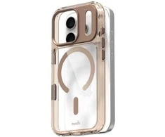 „Moshi iGlaze MagSafe“ – „iPhone 17 Pro“ dėklas (bronzinė)