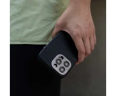 Moshi Napa MagSafe – odinis dėklas, skirtas iPhone 15 Pro (Midnight Juodas)