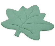 Mušelínová hrací deka New Baby Maple Leaf mėtų