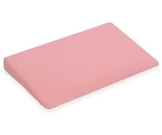 Muslin pagalvės užvalkalas lovai New Baby STANDARD 59x37cm rožinė