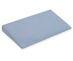 Muslino pagalvės užvalkalas lovai New Baby STANDARD 59x37cm mėlynas