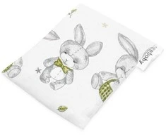 Muslino šildantis ir vėsinantis termoforas su vyšnių sėklomis New Baby STANDARD triušis
