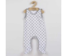 New Baby Nauji Baby Classic II kūdikių čiulptukai pilki su žvaigždutėmis, dydis 80 (9-12m), 80 (9-12m)