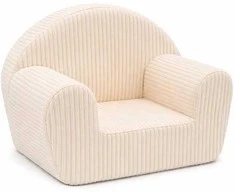 New Baby cream corduroy children’s armchair
