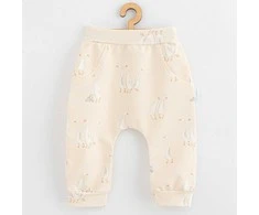 New Baby Geriausios mėlynos medvilnės kūdikių sportinės kelnės, žąsis, 68 (4–6 m)