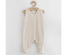 New Baby Kūdikių glaustinukai Naujas kūdikis, laisvai apsirengęs smėlio spalvos, dydis 80 (9-12m), 80 (9-12m)