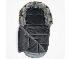 New Baby Naujas Baby Lux Fleece grafitas