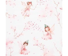 New Baby Medvilninis paklodė Vežimėlio Naujas Baby Fairies 35x75cm