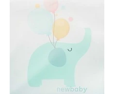 New Baby Nauja Baby Elephant vaikiška sulankstoma kėdutė mėtų