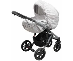 New Baby Naujas Baby Basic pilkas vežimėlio užvalkalas