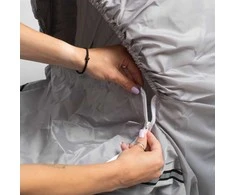 New Baby Naujas Baby Basic pilkas vežimėlio užvalkalas