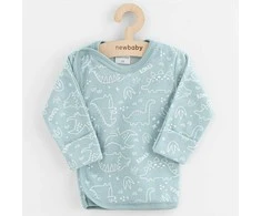 New Baby Naujas Baby Classic II baby Onesie dino mėtų, dydis 56 (0-3m), 56 (0-3m)