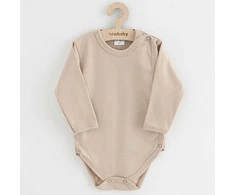 New Baby Naujas Baby Classic II kūdikių kombinezonas su pilnu užtrauktuku šviesiai smėlio spalvos, 62 (3-6m), 62 (3-6m) dydis