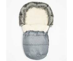 New Baby Naujas Baby Lux Wool grafito žieminis diržas