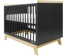 New Baby Naujas Baby MARCUS 120x60 cm grafitas/natūralus