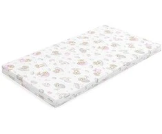 New Baby Naujas Baby STANDARD porolono čiužinys 120x60x6 cm koala rožinis