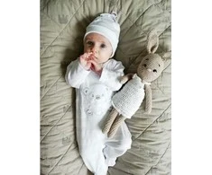 New Baby Naujas Baby Sweet Bear Baltas Motinystės rinkinys, dydis 62 (3-6m), 62 (3-6m)