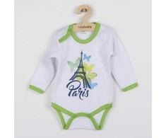 New Baby Naujas Baby Towns Žalias Body ilgomis rankovėmis, 62 (3-6m), 62 (3-6m) dydis