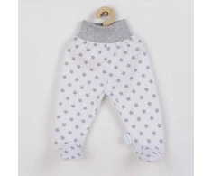 New Baby Nauji Baby Classic II kūdikių glaustinukai pilki su žvaigždutėmis, dydis 56 (0-3m), 56 (0-3m)