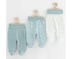 New Baby Nauji Baby Classic II Uni 3vnt mėtiniai kūdikių kaušeliai, dydis 68 (4-6m), 68 (4-6m)