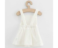 New Baby Nauji Baby Luxury drabužiai Laura balta, dydis 56 (0-3m), 56 (0-3m)