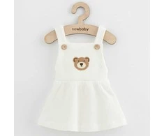 New Baby Nauji Baby Luxury drabužiai Laura balta, dydis 56 (0-3m), 56 (0-3m)