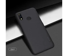Nillkin Super Frosted Shield – dėklas, skirtas Realme 3 Pro (Realme X Lite) (juodas)