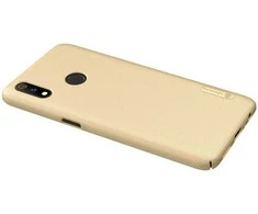 Nillkin Super Frosted Shield – dėklas, skirtas Realme 3 Pro (Realme X Lite) (auksinis)