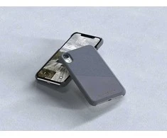 Nordic Elements Original Hel – iPhone XR dėklas su tikro klevo mediena (vidutinės pilkos spalvos)