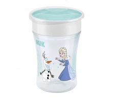 NUK Mini Magic 360° kūdikio puodelis su dangteliu Ledo šalis Elsa 230 ml