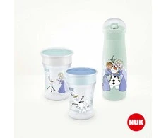 NUK Mini Magic 360° kūdikio puodelis su dangteliu Frozen Olaf 230 ml
