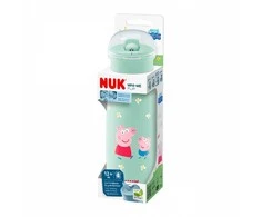 NUK Mini-Me Flip 2-in-1 Baby Bottle Peppa Pig, 450 ml rožinė 12+m
