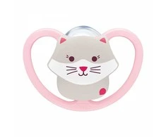 NUK Perfect Match Air CAT pacifier 6-18m 1pc box, 6-18 m