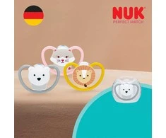 NUK Perfect Match Air POLAR BEAR pacifier 18+m 1pc box, 18+ m